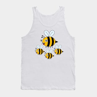 Funny little bees Tank Top